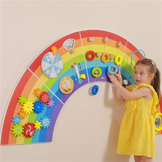 Wall activity panel - rainbow